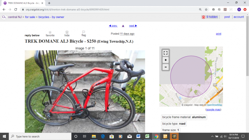 yeti bikes for sale craigslist